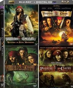 Quadrilogia: Piratas do Caribe (2003-2011) – HD 1080p