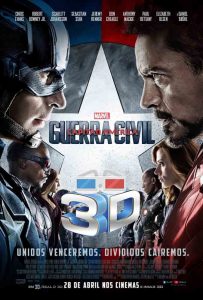 Capitão América – Guerra Civil – HD 3D HSBS 1080p Dual Áudio